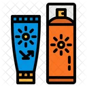 Sonnencreme UV Lotion Symbol