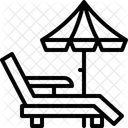 Sonnenschirm  Symbol