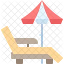 Sonnenschirm  Symbol