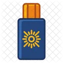 Sonnencreme Sommer Strand Icon