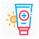 Solar Gesundheitswesen Gel Symbol