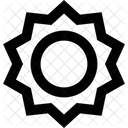 Sonnige Region  Symbol