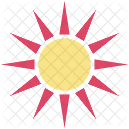 Sonniger Tag  Symbol