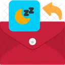 Dormir Dormir Correio E Mail Descanso Ícone