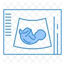 Sonogram Maternity Xray Icon