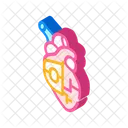 Heart Pacemaker Isometric Icon