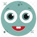 Sonrie Ligeramente Emoji Feliz Emoticono Icono