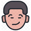 Chico Emoji Sonriente Icono