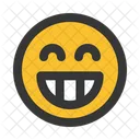 Sonriendo Emoji Emoticones Icono