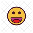 Sonriente Emoji Cara Icono