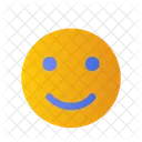 Sonrisa Emoji Feliz Icono