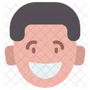 Chico Emoji Sonriente Icono