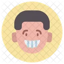 Chico Emoji Sonriente Icono