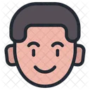Chico Emoji Sonriente Icono