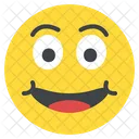 Sonrisa Feliz Sentimiento Icono