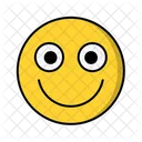 Sonrisa Carita Sonriente Cara Sonriente Icono