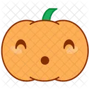 Sonrisa Duda Calabaza Icono
