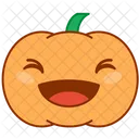 Sonrisa Feliz Calabaza Icono