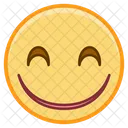 Feliz Cara Emoji Icono