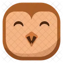 Sonrisa Feliz Buho Icono