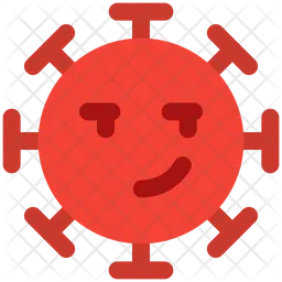 Sonrisa afectada Emoji Icono