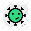 Sonrisa Emoji De Coronavirus Coronavirus Icono