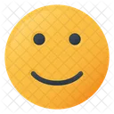 Sonrisa Cara Emoji Icono