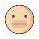 Sonrisa Emoji Asombrado Icono