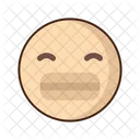 Sonrisa Emoji Asombrado Icono