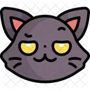 Gato Gatito Emoji Icono