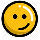 Sonrisa Feliz Emoji Icono