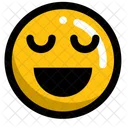 Sonrisa Feliz Emoji Icono