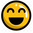 Sonrisa Feliz Emoji Icono