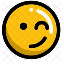 Sonrisa Feliz Emoji Icono