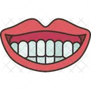 Sonrisa Gomoso Gingival Icono