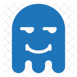 Sonrisa afectada Emoji Icono
