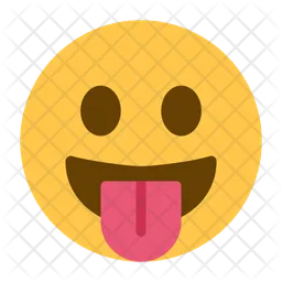 Emoji de sonrisa con lengua Emoji Icono