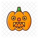 Sonrisa de calabaza  Icono