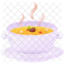 Sopa Comida Tigela Ícone