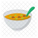 Sopa Tazon Cuchara Icono