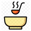 Sopa Tazon Comida Icono