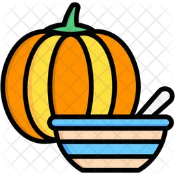 Sopa de calabaza  Icono