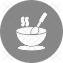 Sopa quente  Ícone