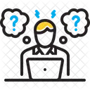Sophisticated Question Work Icon