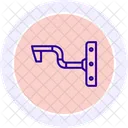 Soporte Herramienta Sujetador Icono