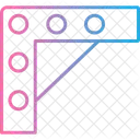 Soporte construir construcción trabajo de metal estructura de acero herramienta herramienta de reparación soporte de puerta trabajo de metal  Icono