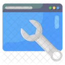 Reparacion Web Mantenimiento Web Reparacion De Paginas Web Icono