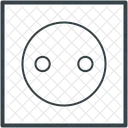 Soquete Energia Parede Ícone
