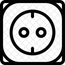 Tomada Eletricidade Rede Ícone