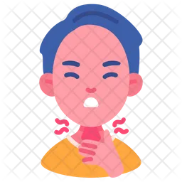 Sore Throat  Icon